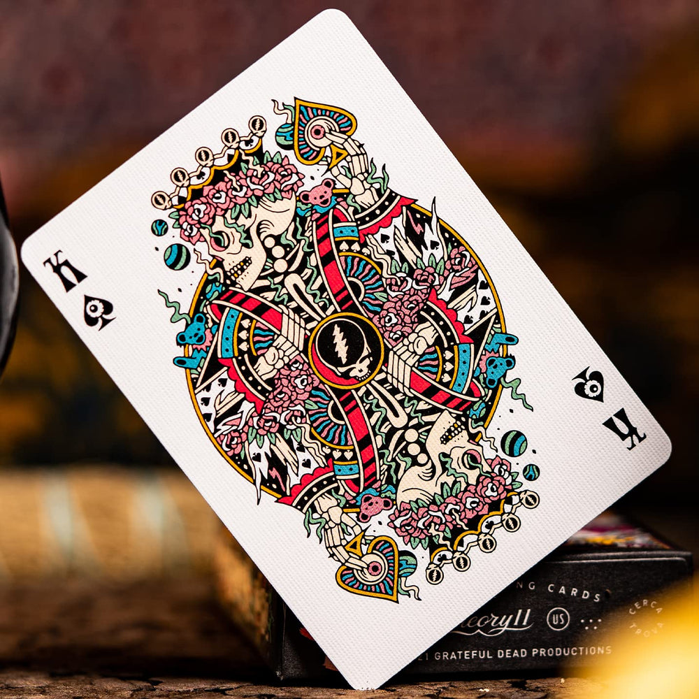 theory11 Grateful Dead full-deck artwork celebrates band history