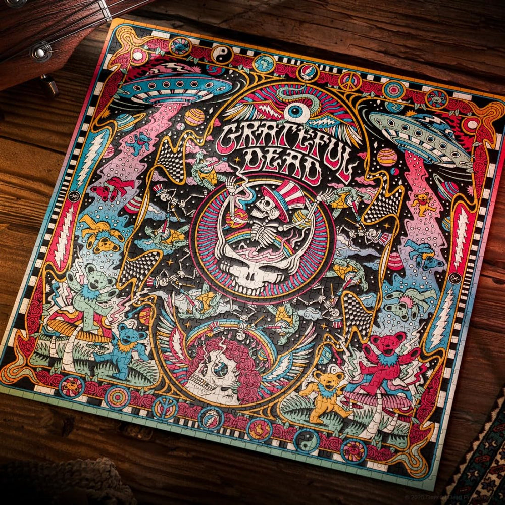 theory11 Grateful Dead Puzzle artwork quality designed for display-ready collectors