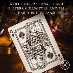 Custom court cards celebrate favorite Potter characters for collectors.