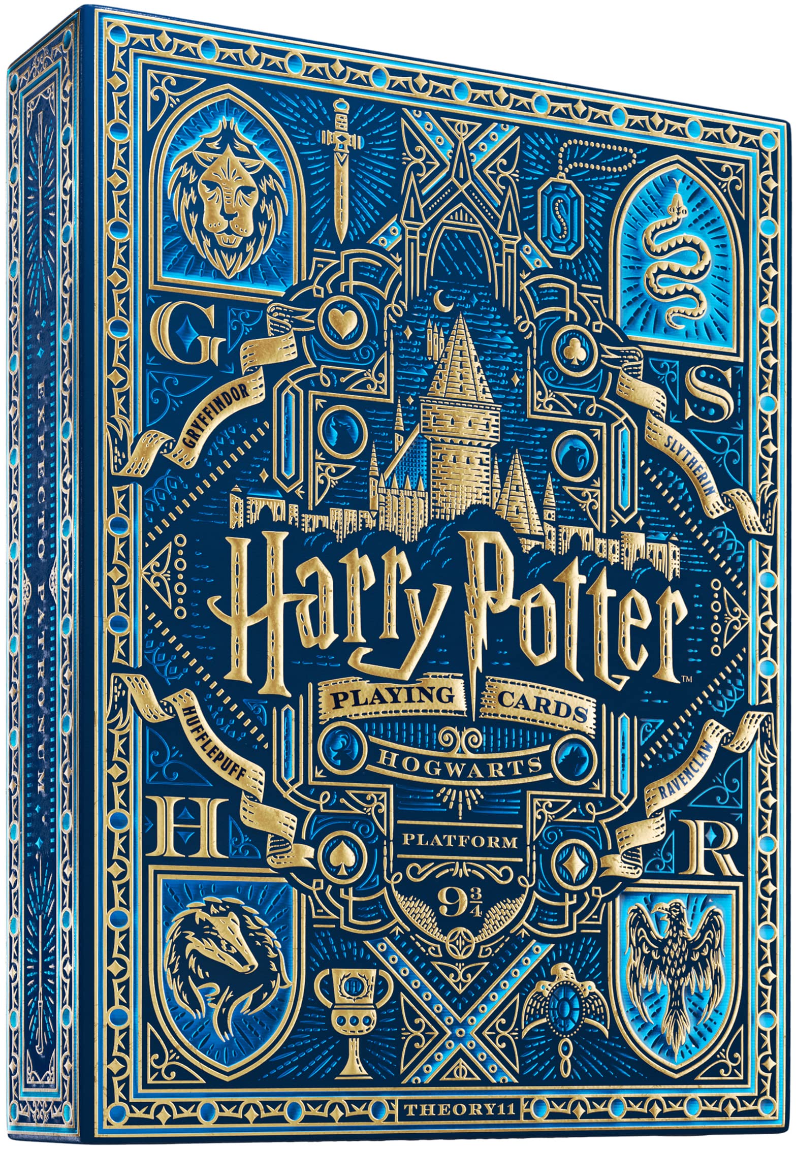 Theory11 Harry Potter Ravenclaw deck face art highlighting iconic characters for themed game nights.
