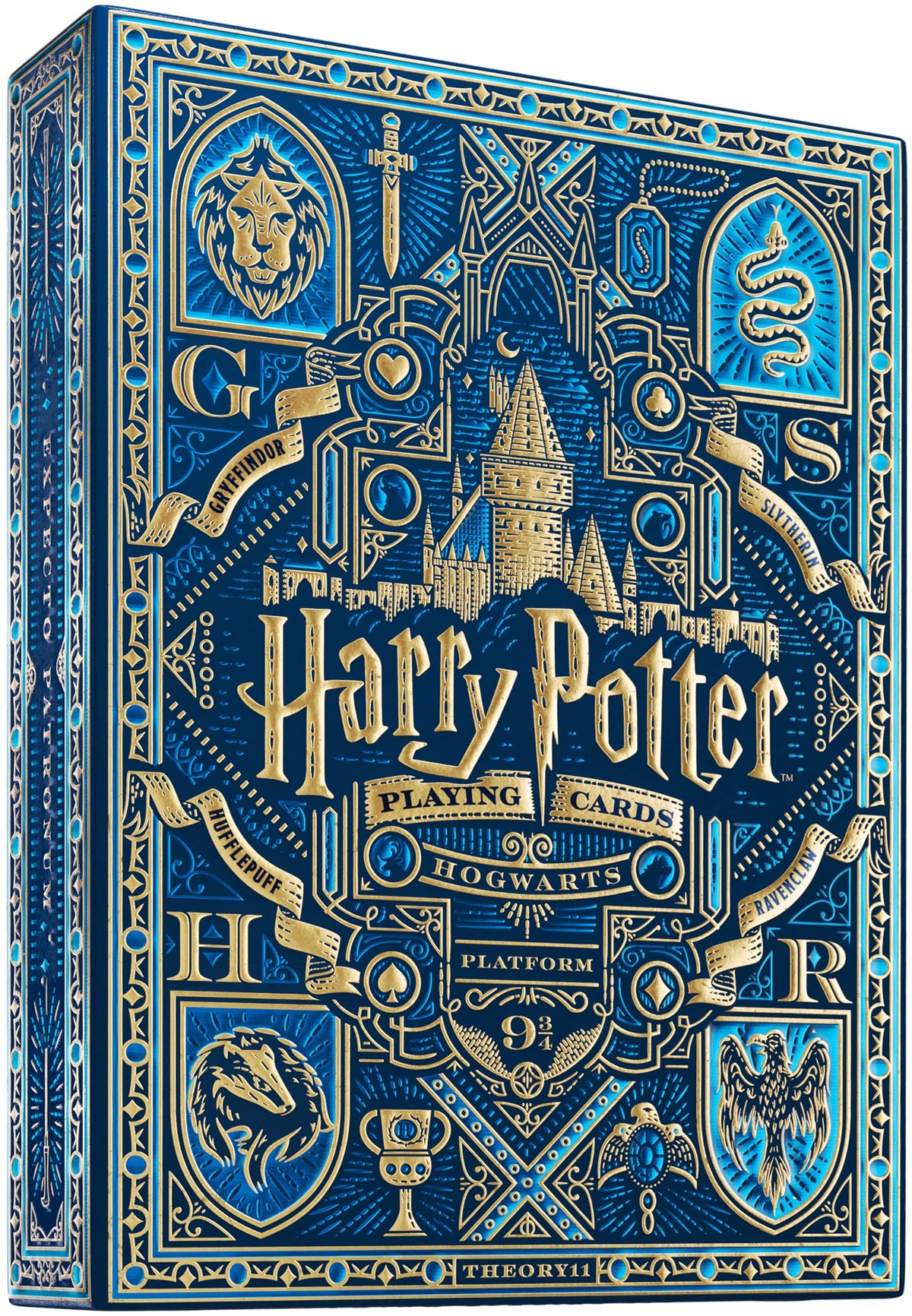 Theory11 Harry Potter Ravenclaw deck face art highlighting iconic characters for themed game nights.