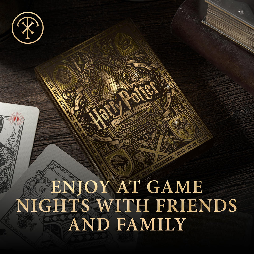 Theory11 HP cards aces and jokers artwork inspired by characters, ideal for collectors