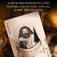 Theory11 Harry Potter cards embossed box with luxurious texture