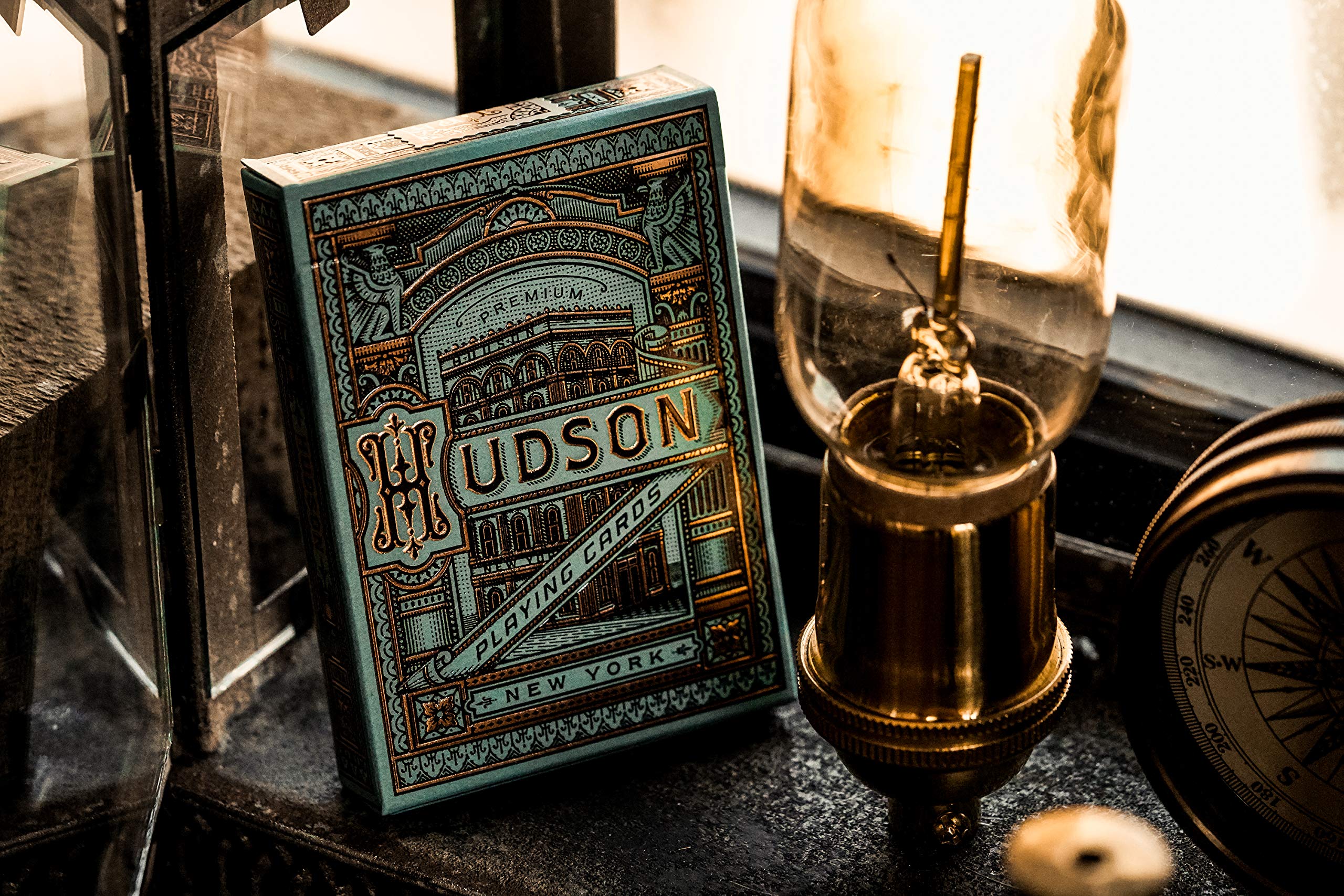 Theory11 Hudson Ace of Spades features bold artwork for premium display.