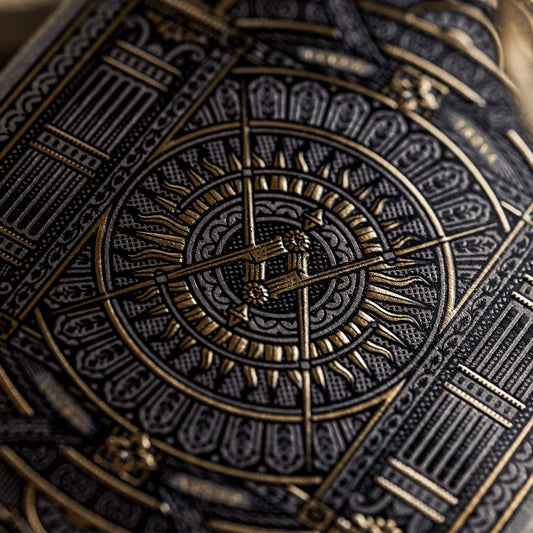 Theory11 Hudson Black Edition ace of spades highlights a unique centerpiece