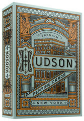 Theory11 Hudson card back design highlights intricate artwork for collectors and players.
