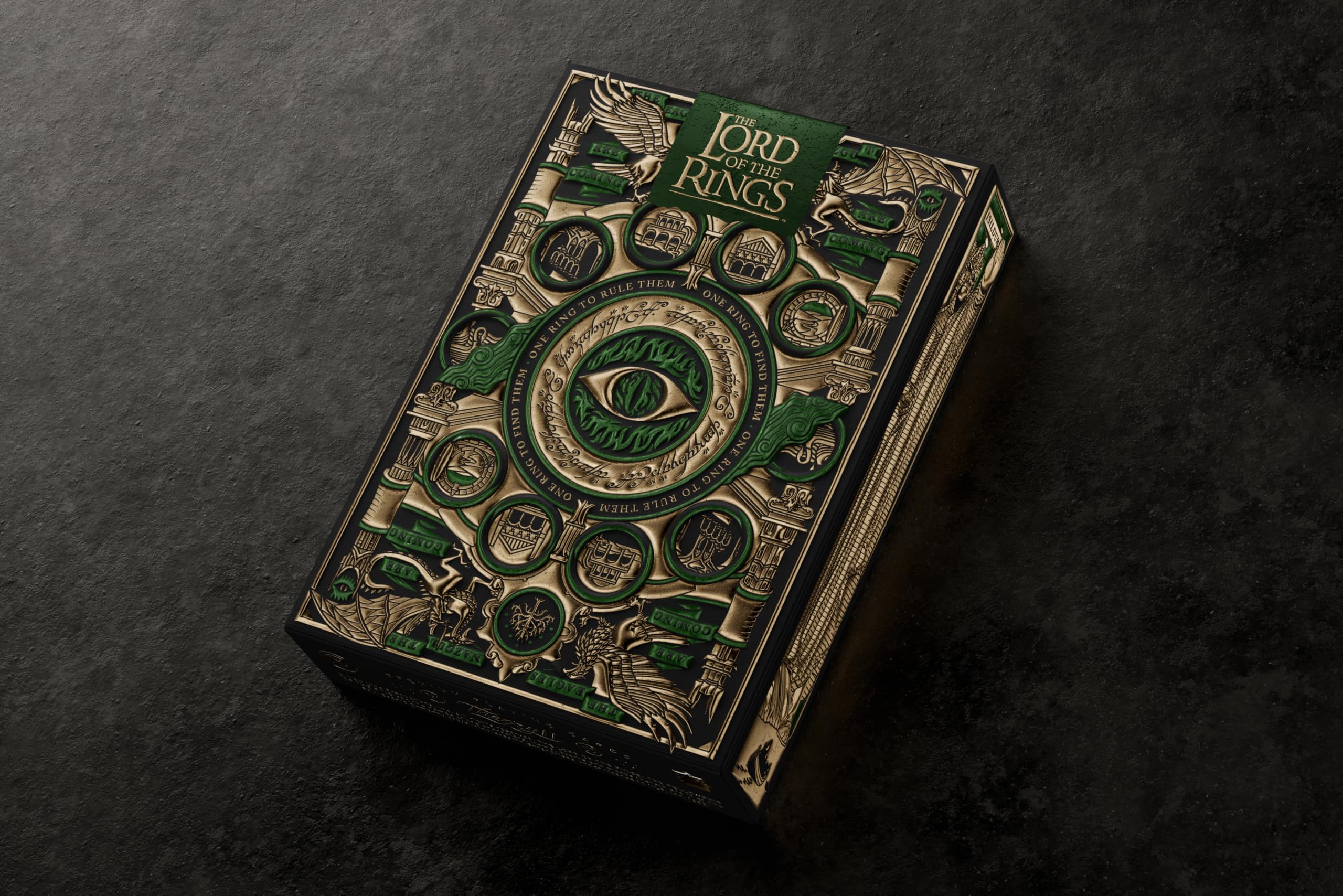 Theory11 Lord of the Rings card face Frodo features immersive, custom artwork