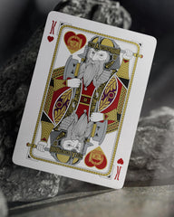 Theory11 Lord of the Rings card face Gollum showcases detailed illustration
