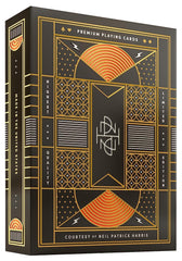 theory11 Neil Patrick Harris playing cards artwork highlighting collaboration art direction