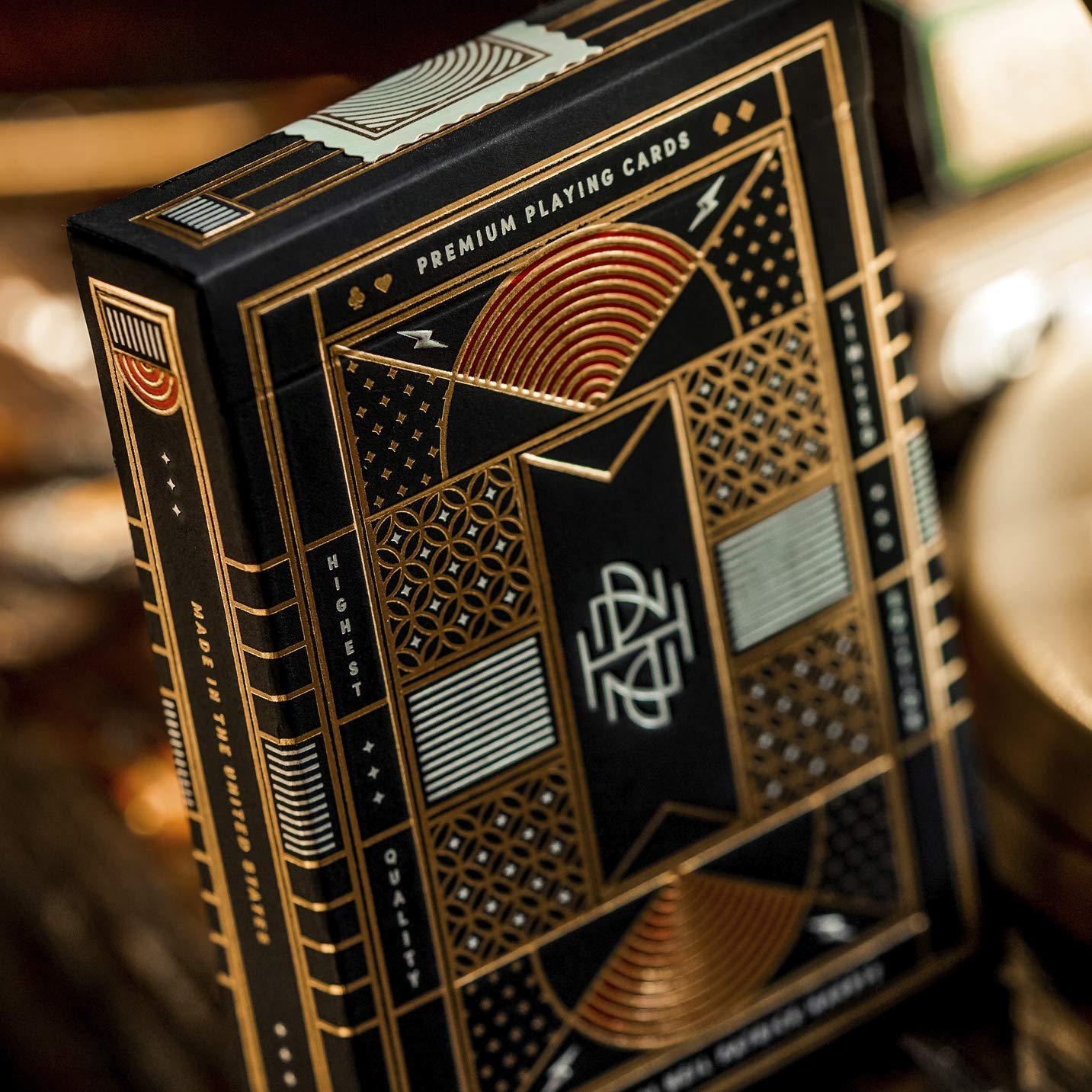 theory11 Neil Patrick Harris playing cards deck back with intricate symbols for mystery lovers