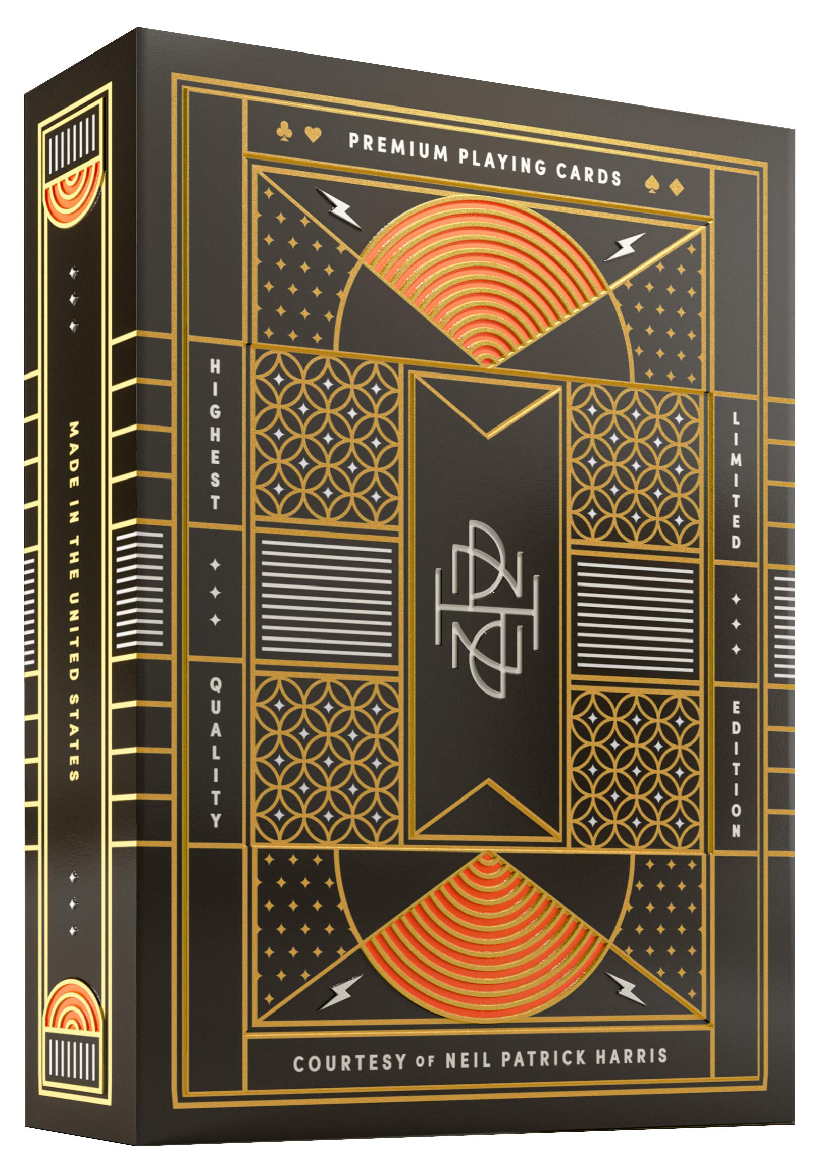 theory11 Neil Patrick Harris playing cards deck front featuring elegant artwork for collectors