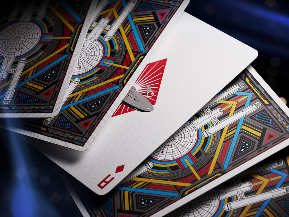 theory11 Star Trek Dark court cards feature character-inspired portraits