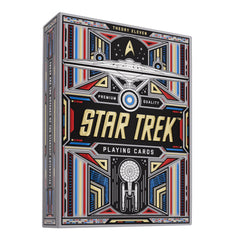 theory11 Star Trek Light deck face art featuring Kirk and Spock, ideal for collectors