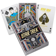 theory11 Star Trek Light foil embossing highlights on the deck