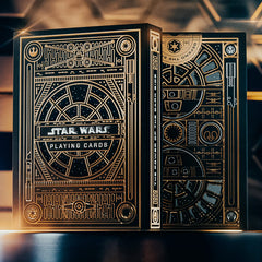 theory11 Star Wars premium cards back packaging shows Imperial Throne Room foil for collectors.
