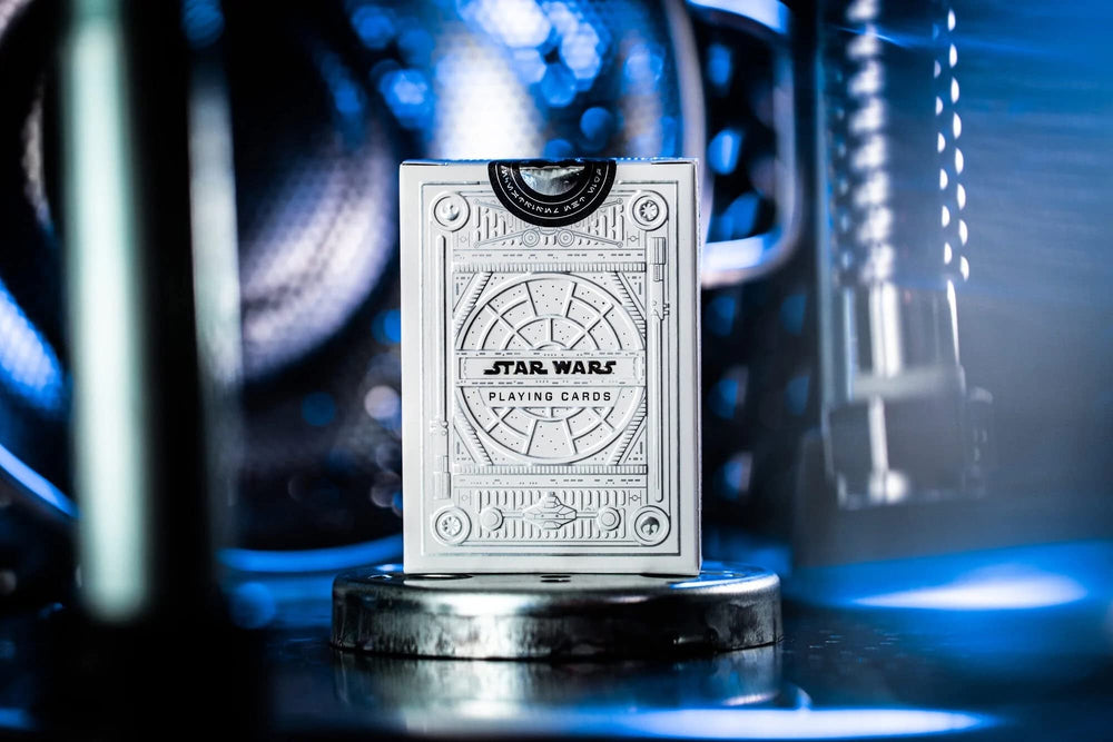 theory11 Star Wars Silver Special Edition custom court cards with light-side icons