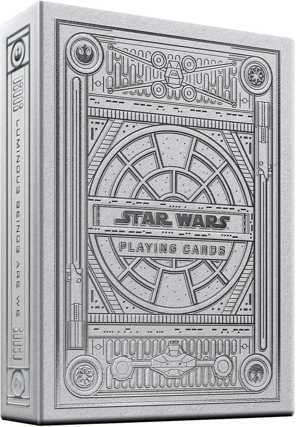 theory11 Star Wars Silver Special Edition packaging with foil, ideal for display