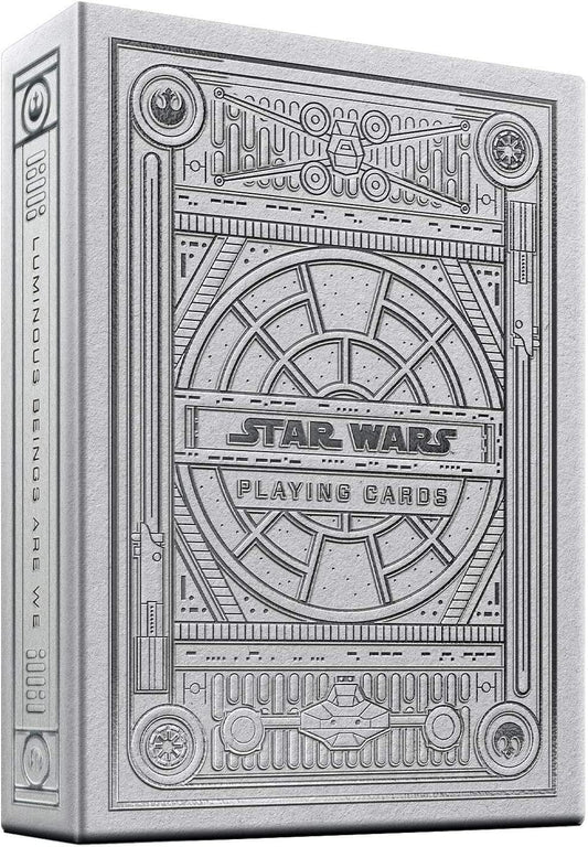 theory11 Star Wars Silver Special Edition packaging with foil, ideal for display