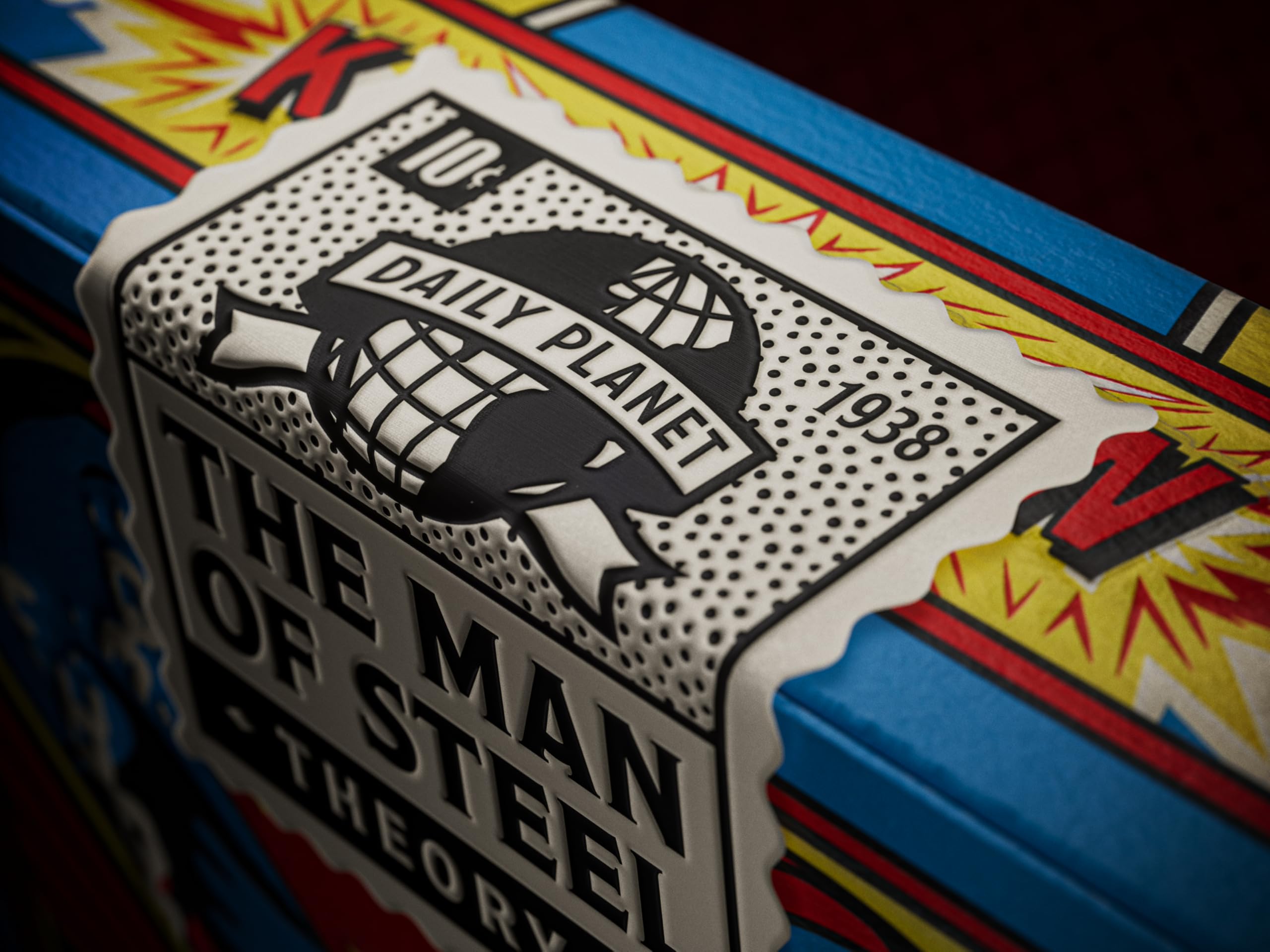 theory11 deck showcases Daily Planet-inspired branding and logos