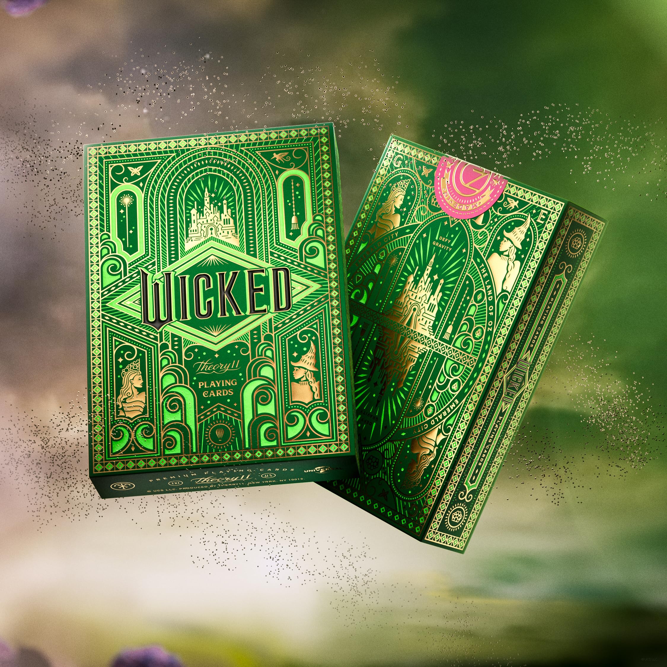 theory11 Wicked Playing Cards Easter eggs nod to film moments