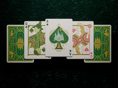 theory11 Wicked Playing Cards Elphaba green skin detail adds striking wizardry flair