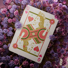 theory11 Wicked Playing Cards Green and Gold foil backs shimmer