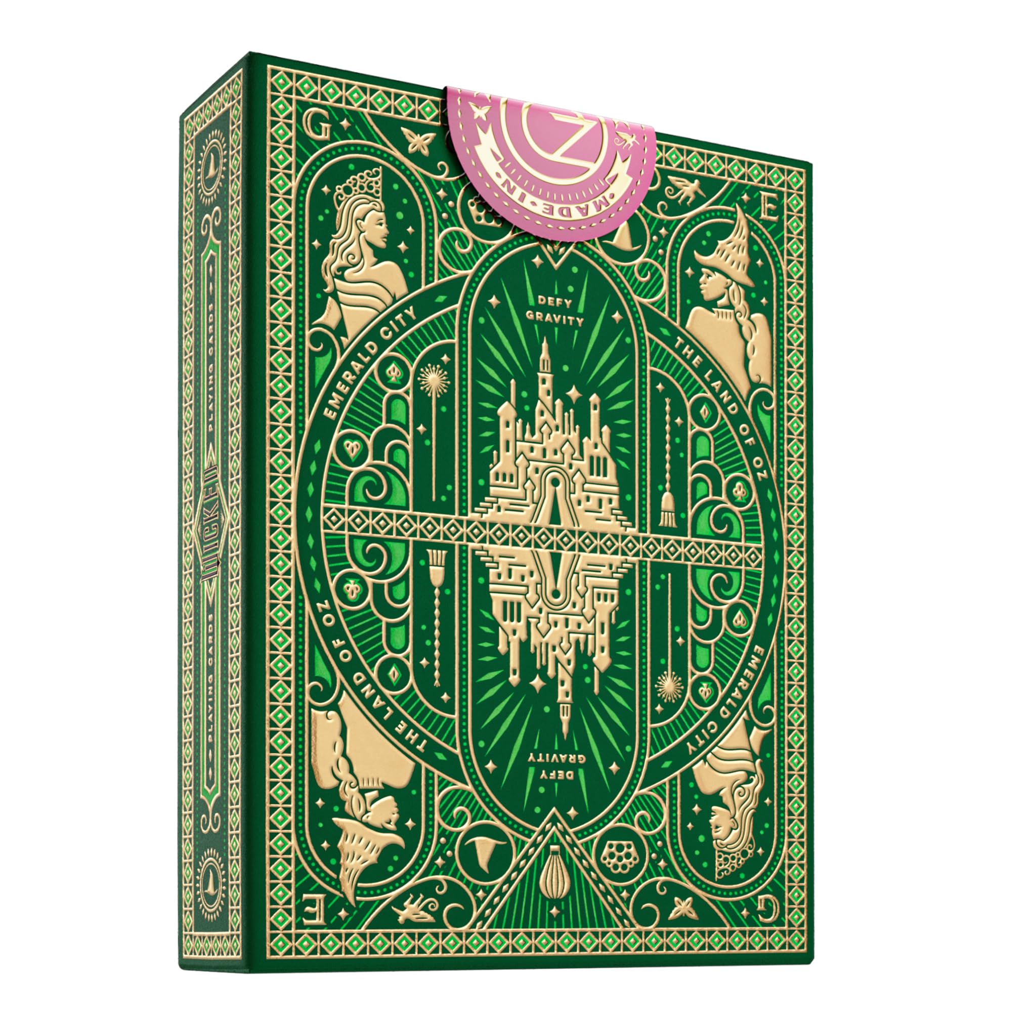 theory11 Wicked Playing Cards USA-made stock supports lasting durability