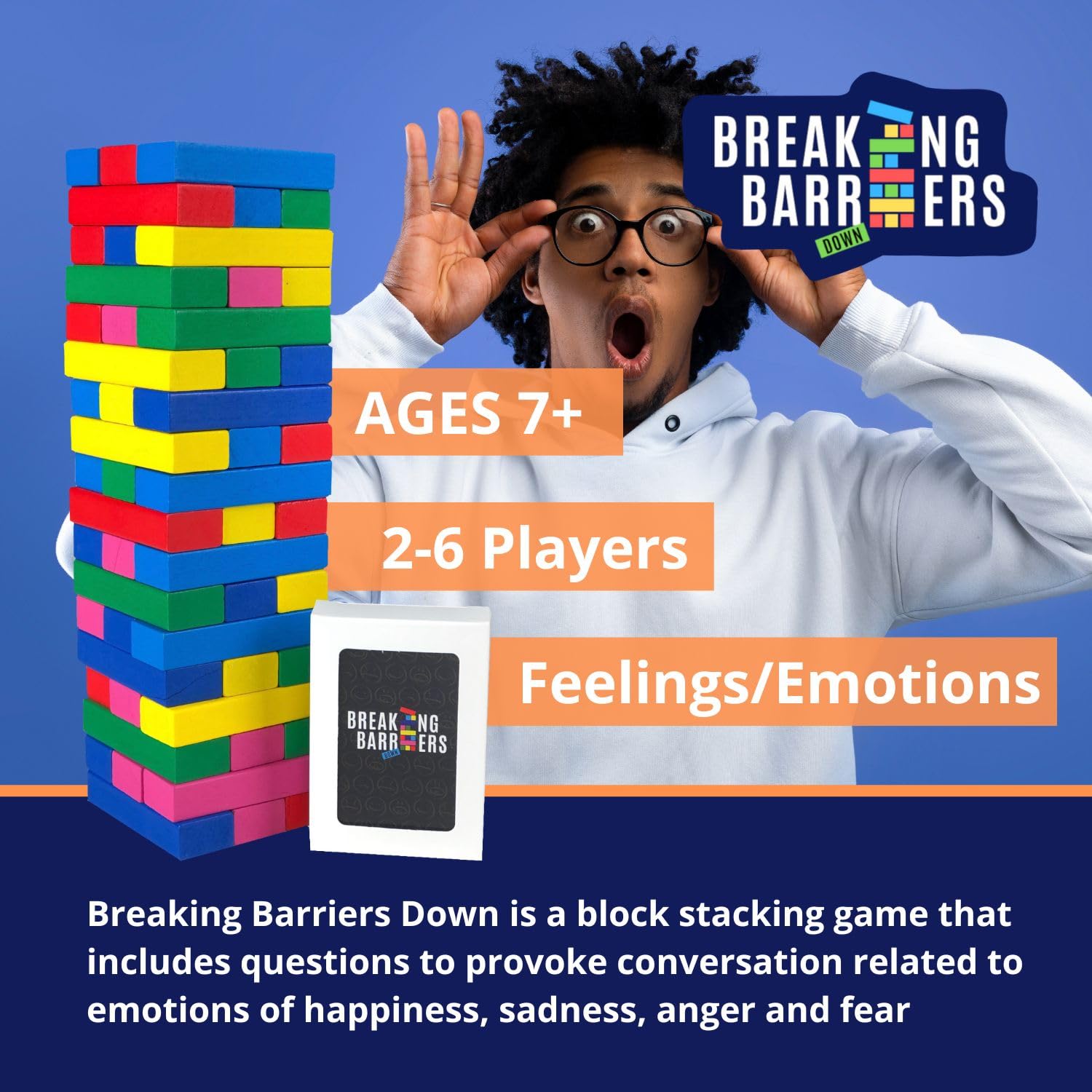 Therapy U Breaking Barriers Down play setup encourages group emotion conversations.