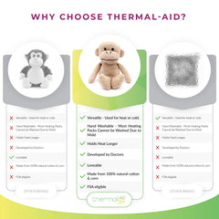 Thermal-Aid Jo Jo The Monkey frozen for cooling relief