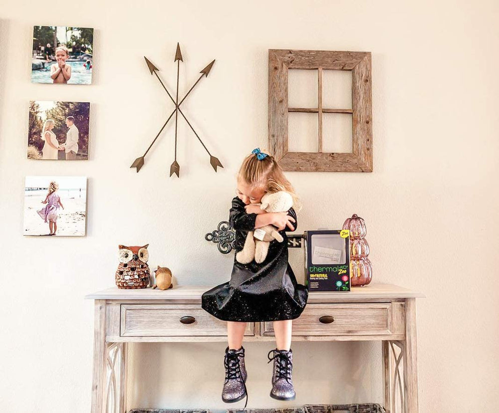 Kid-friendly Jo Jo The Monkey design for easier temperature sessions