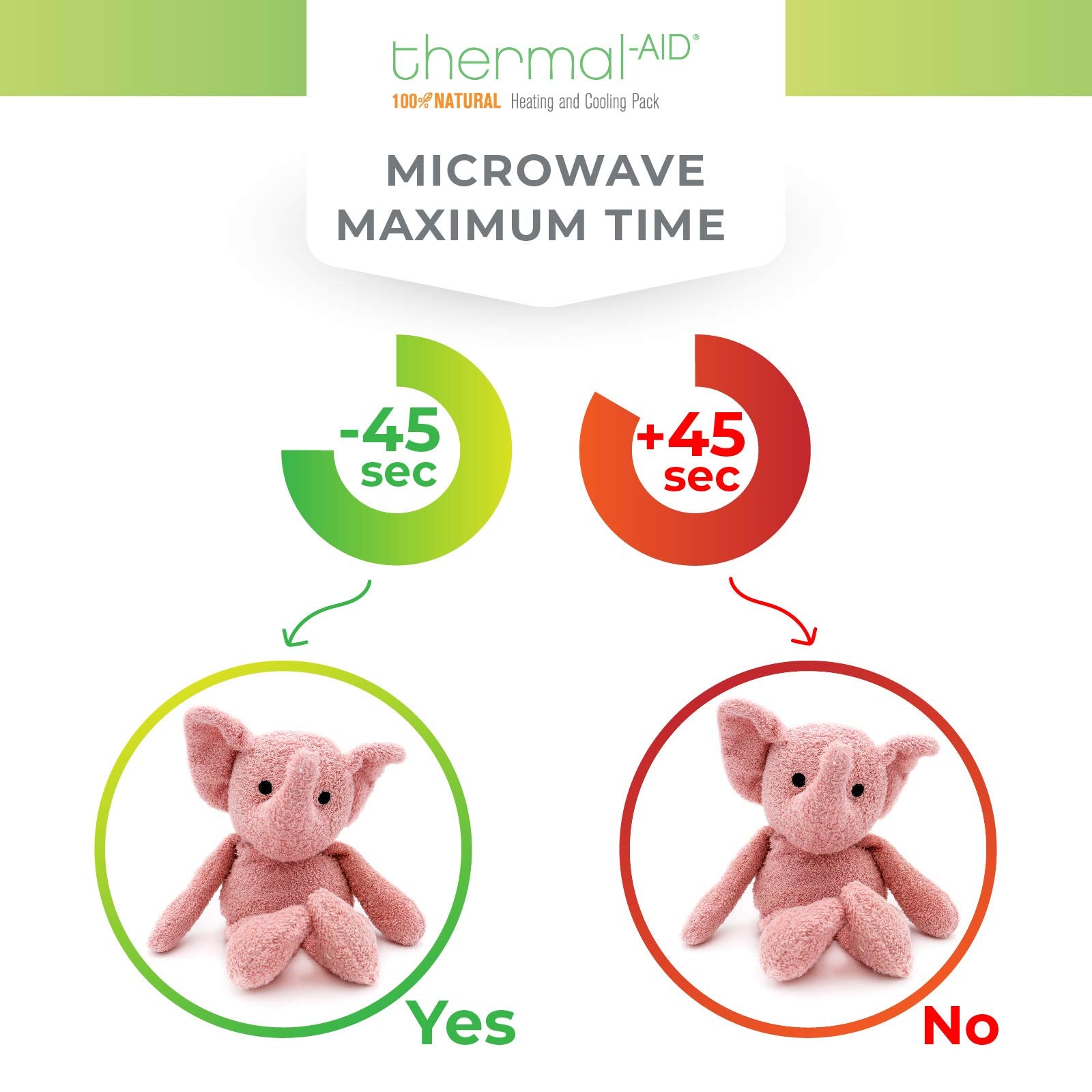 Thermal-Aid Tiny The Elephant child-friendly comfort for temperature playtime.