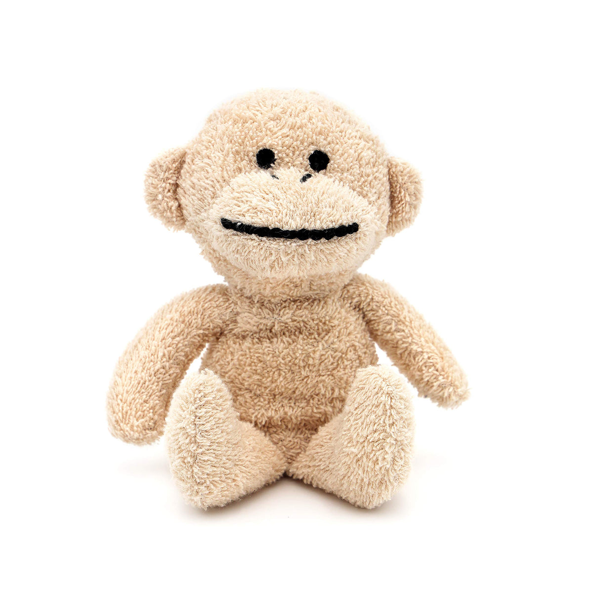 Thermal-Aid Zoo Mini Jo Jo Monkey plush for cozy warmth at home or travel.