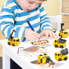Thigreact truck valentines are ideal as classroom prizes and exchanges