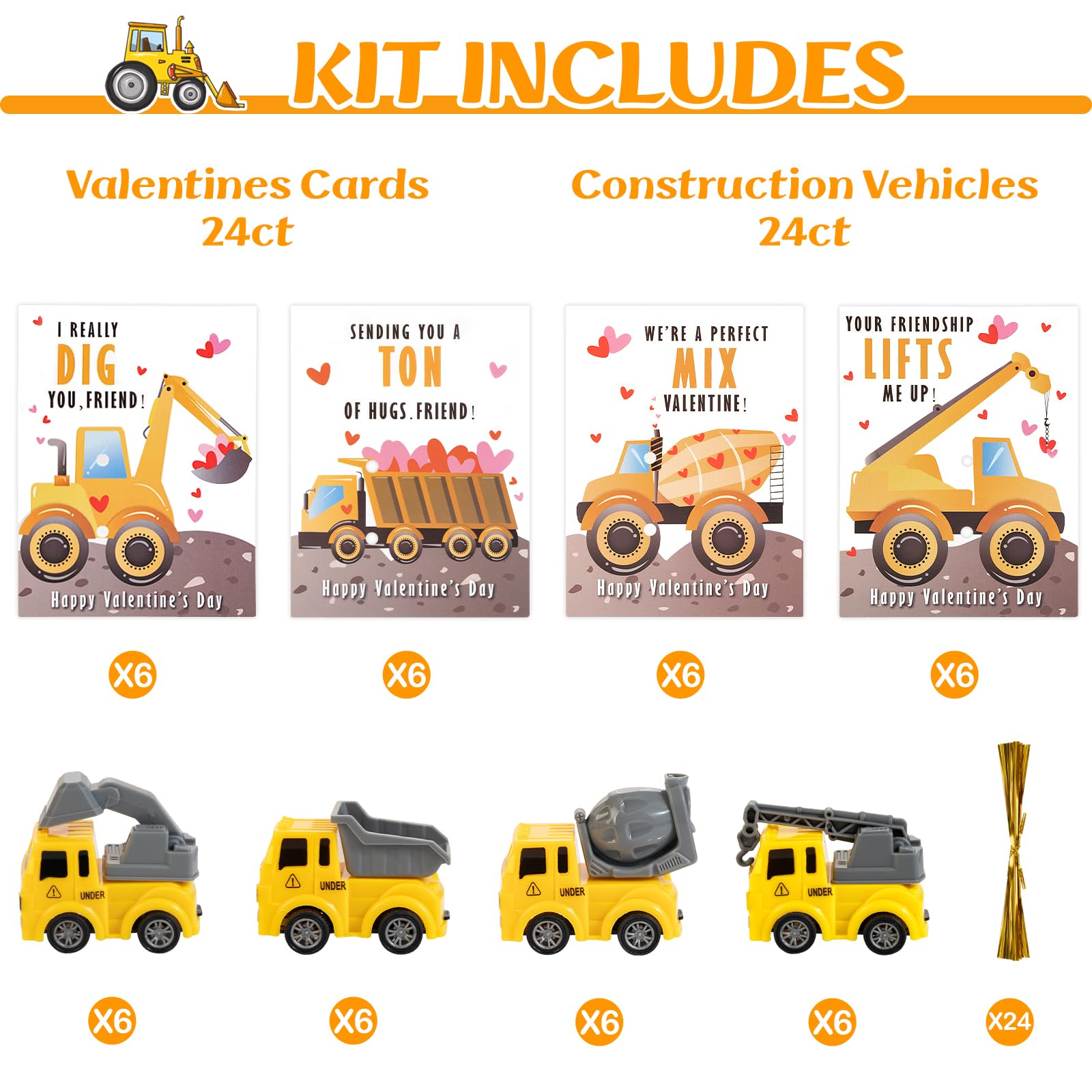 Thigreact valentines cards highlight unique truck designs that spark smiles