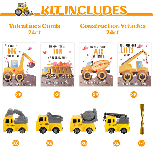 Thigreact valentines cards highlight unique truck designs that spark smiles