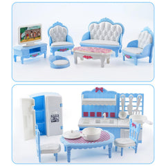 Thildani 35pcs bathroom toilet seat opens for interactive play