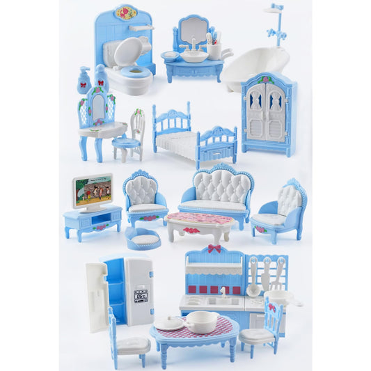 Thildani 35pcs bedroom dressing table mirror for realistic pretend play