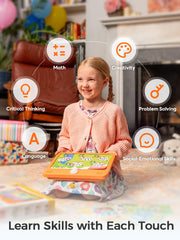 Think Academy alphabet, words, and numbers focus with tactile cards.
