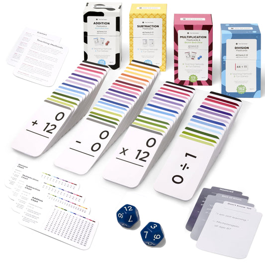 Think Tank Scholar 681 flash cards cover with bold visuals for memory support.