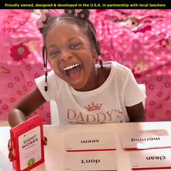 Think Tank Scholar sight words flash cards back answers enable quick self-check.