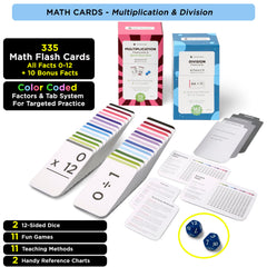 Think Tank Scholar triangle math cards visual-learning design enhances concept grasp.