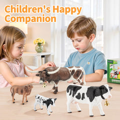 ThinkBay farm figures crafted from BPA-free PVC for safe, lasting play.