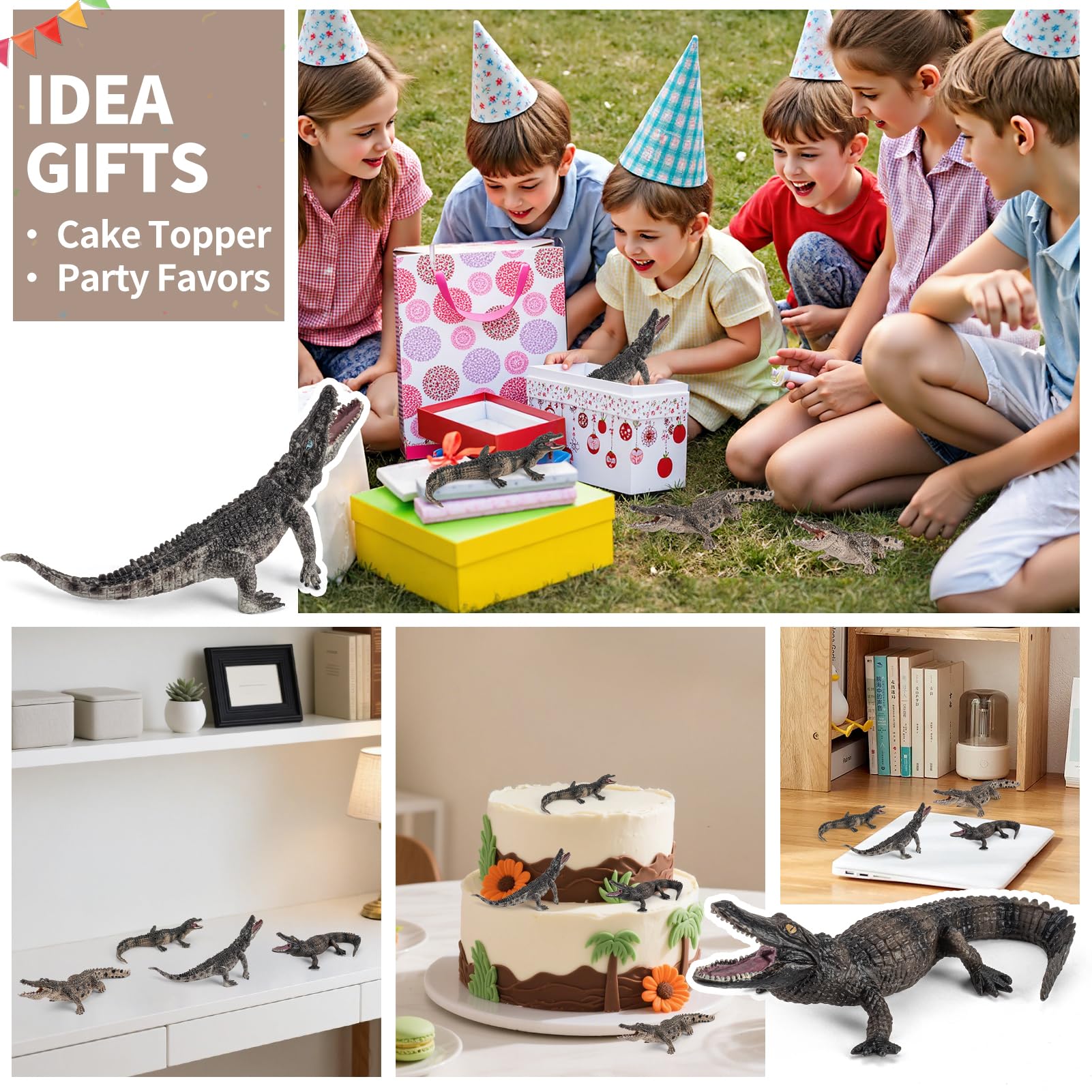THINKBAY creative play crocodile set ideal for classrooms and home