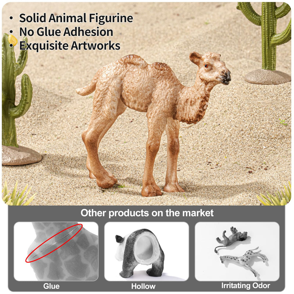 ThinkBAY Horned Viper figure enhances storytelling and pretend-play adventures.