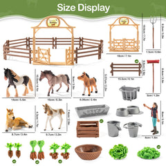 THINKBAY hand-painted horse details boost realism and engagement