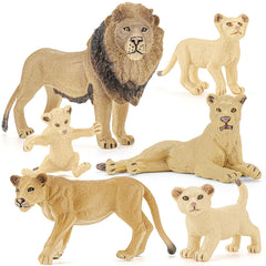 THINKBAY lion figure male with lifelike detail for imaginative jungle play