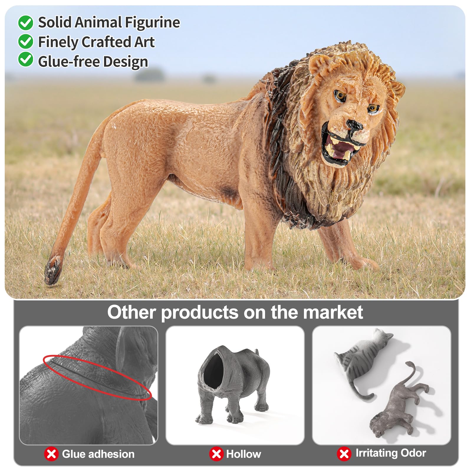 THINKBAY gift-ready lion set as a memorable birthday centerpiece