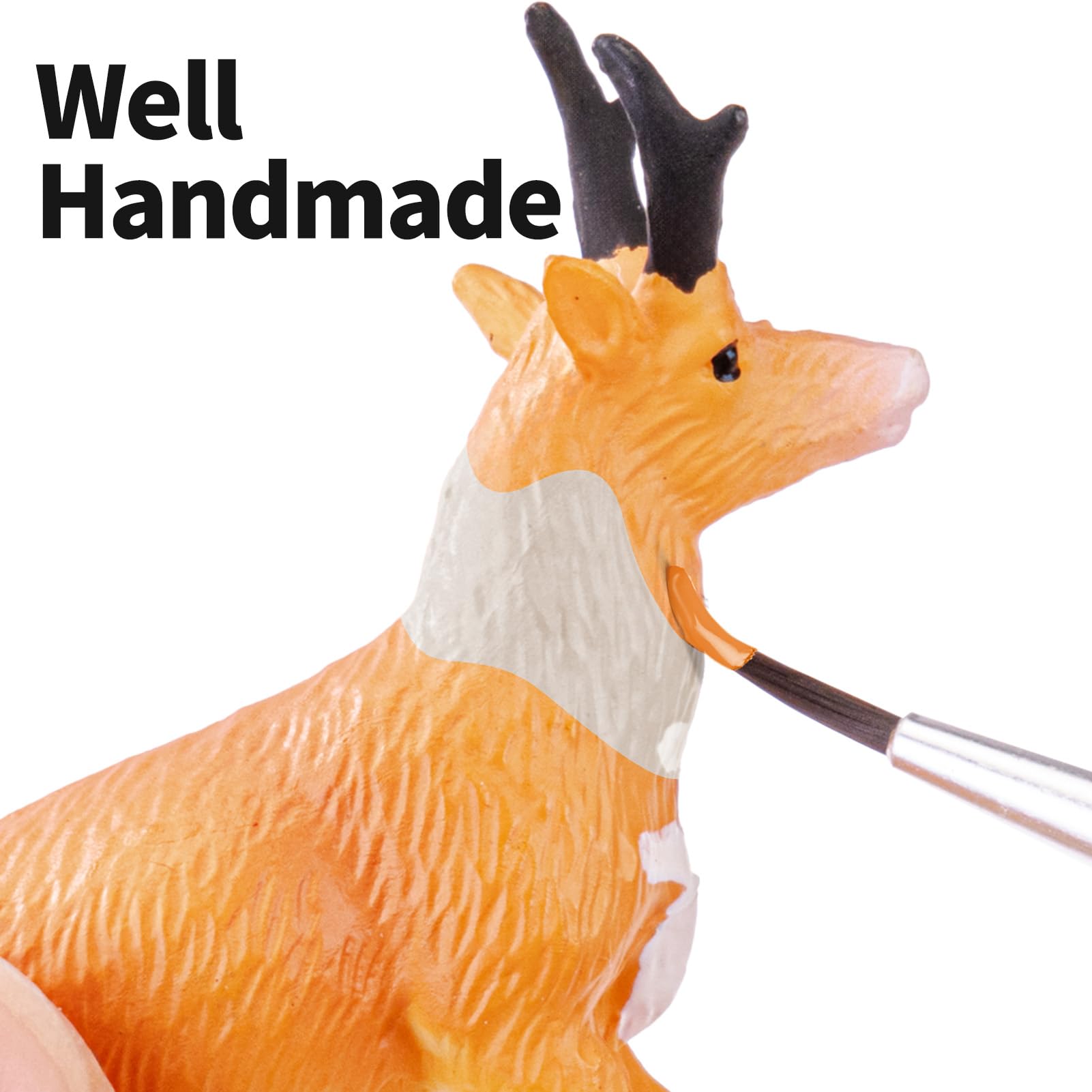 THINKBAY beaver figurine with flat tail for interactive play
