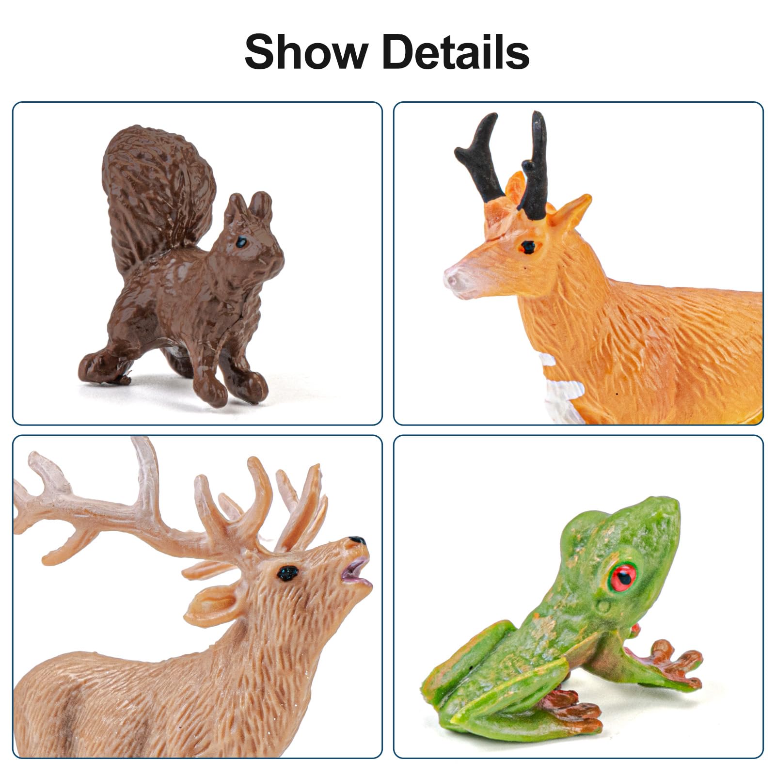 THINKBAY pronghorn figurine for curious young explorers