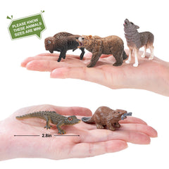 THINKBAY reindeer figurine with textured coat for classroom storytelling